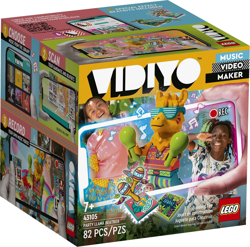 LEGO VIDIYO llama minifigure with maracas adds flair to performances