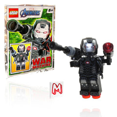 LEGO War Machine figure with blasters for action-packed play.