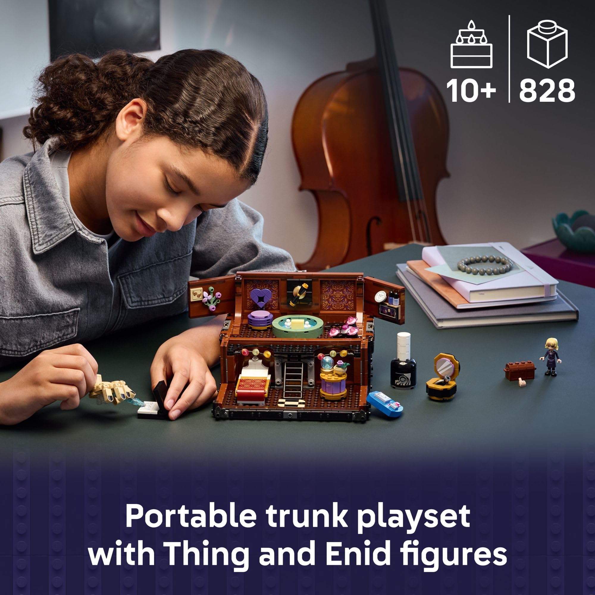 LEGO Wednesday Thing poseable figure for dynamic play and scene recreation