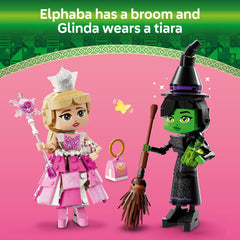 LEGO Wicked Elphaba broom toy adds a dynamic prop for movement during play.