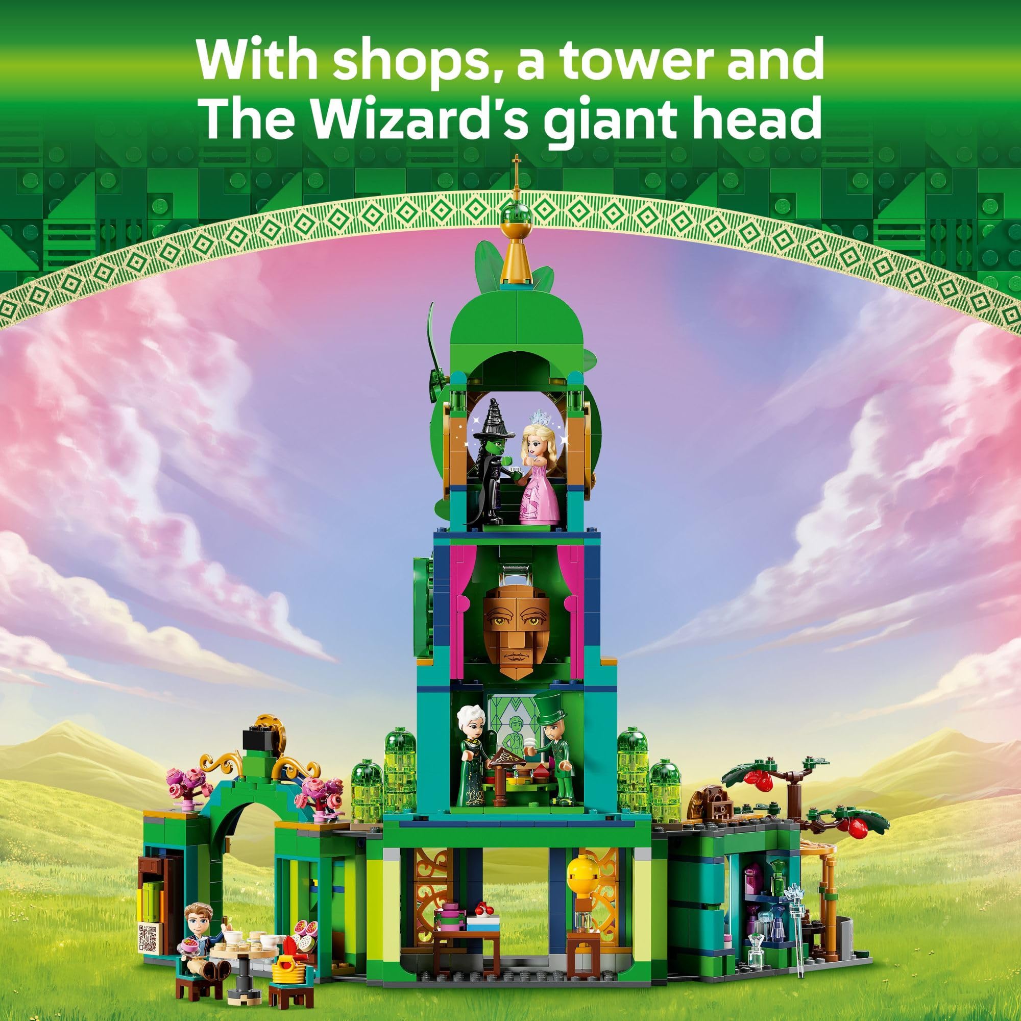 LEGO Wicked Elphaba minidoll for bold Oz adventures and imaginative play