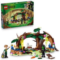 LEGO Wicked Elphaba's Retreat forest hideaway for imaginative play and home display.