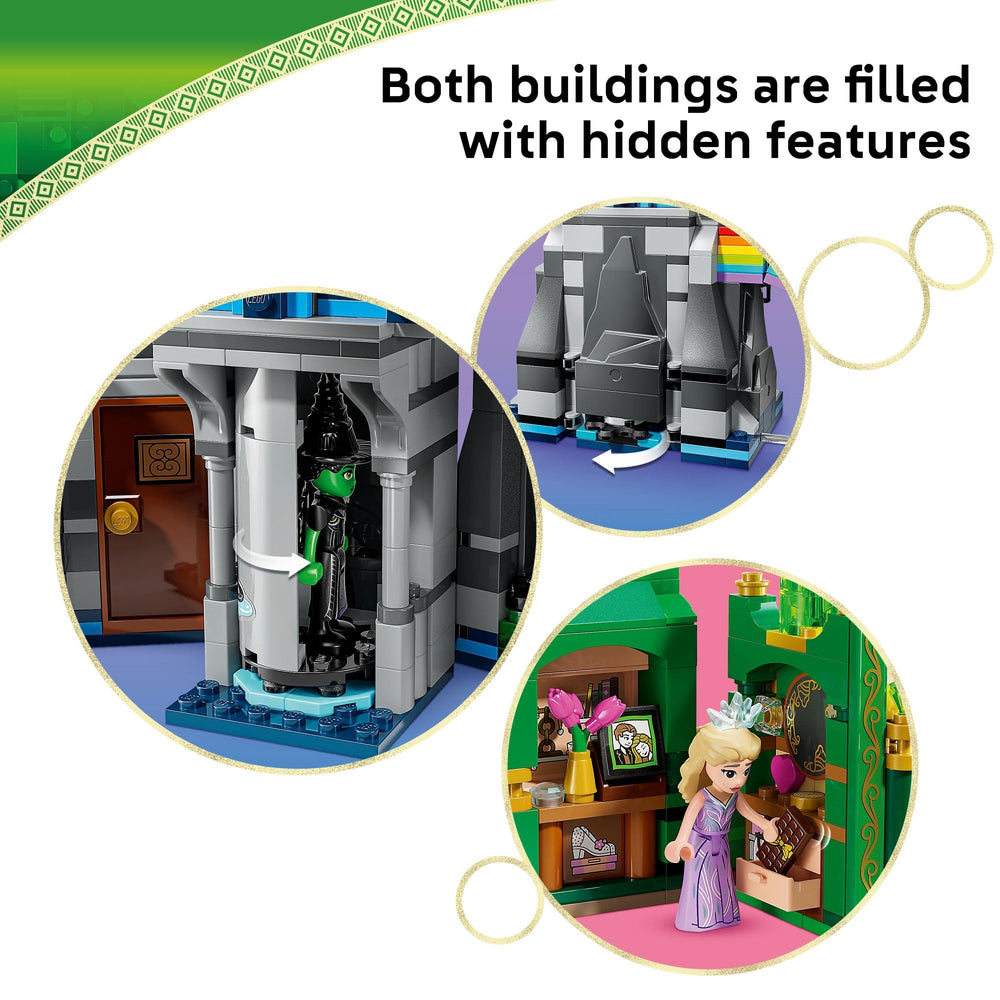 LEGO Glinda minidoll adds character play within the Wicked set.