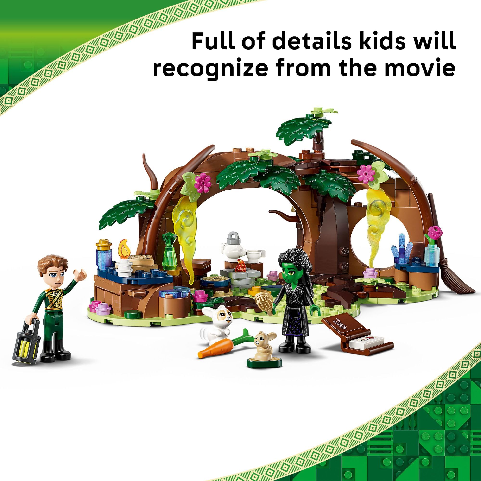 LEGO Wicked rabbit figures add woodland charm to pretend forests.