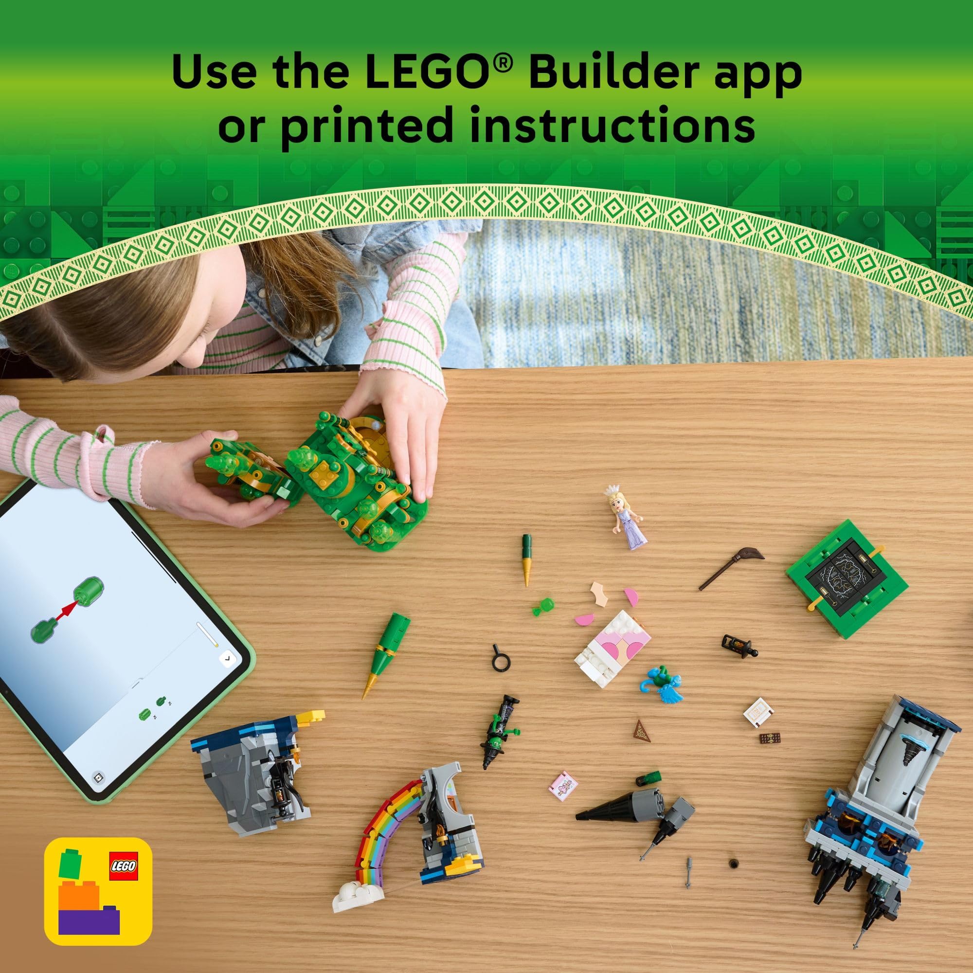 LEGO rainbow secret compartment adds mystery and exploration opportunities.