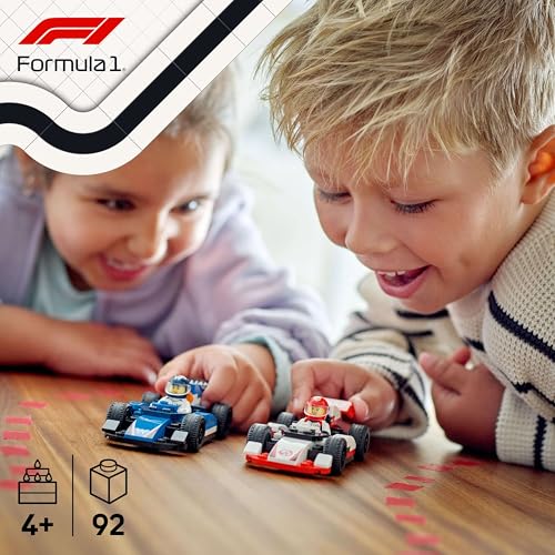 Williams racing driver minifigure for authentic race play