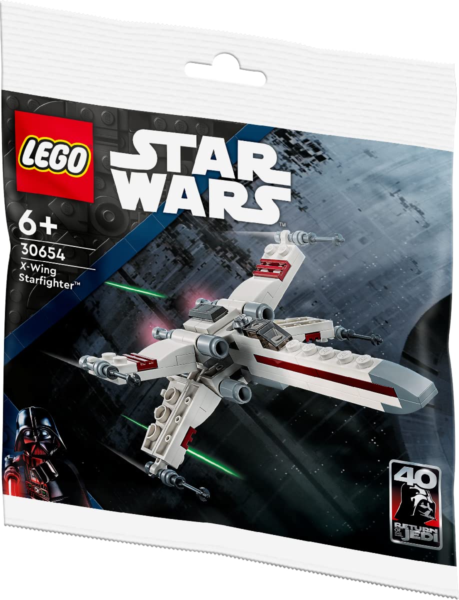 LEGO X-Wing Starfighter Set 30654 suitable for ages 6 plus gift-ready packaging