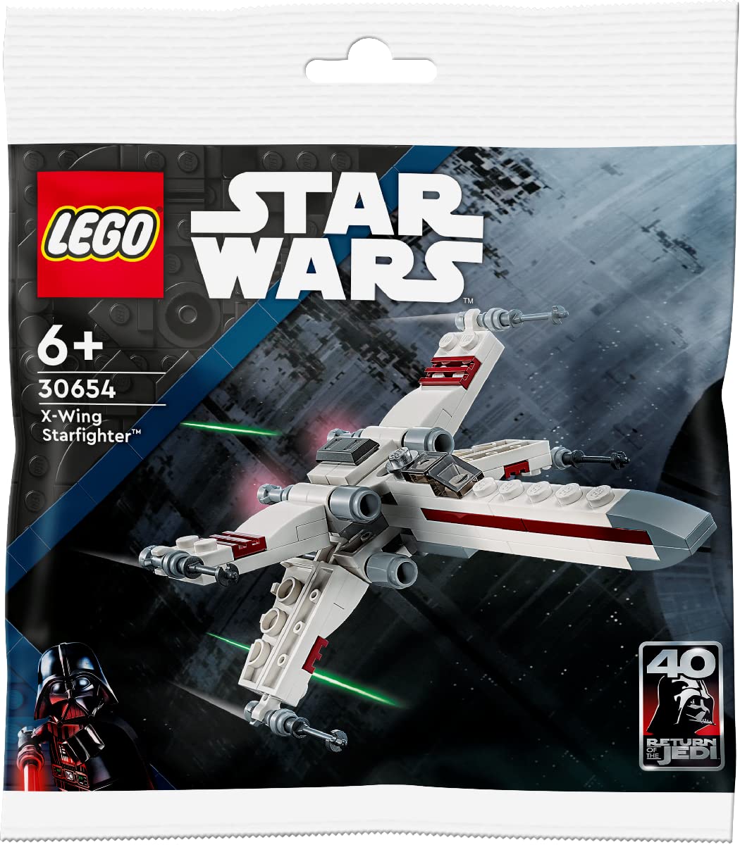 LEGO X-Wing Starfighter Set 30654 full-build view for imaginative space adventures