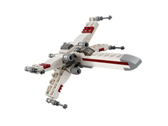 LEGO X-Wing Starfighter Set 30654 polybag contents show 87 pieces