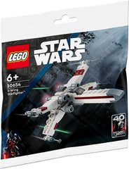 LEGO X-Wing Starfighter Set 30654 wings in attack mode for action scenes