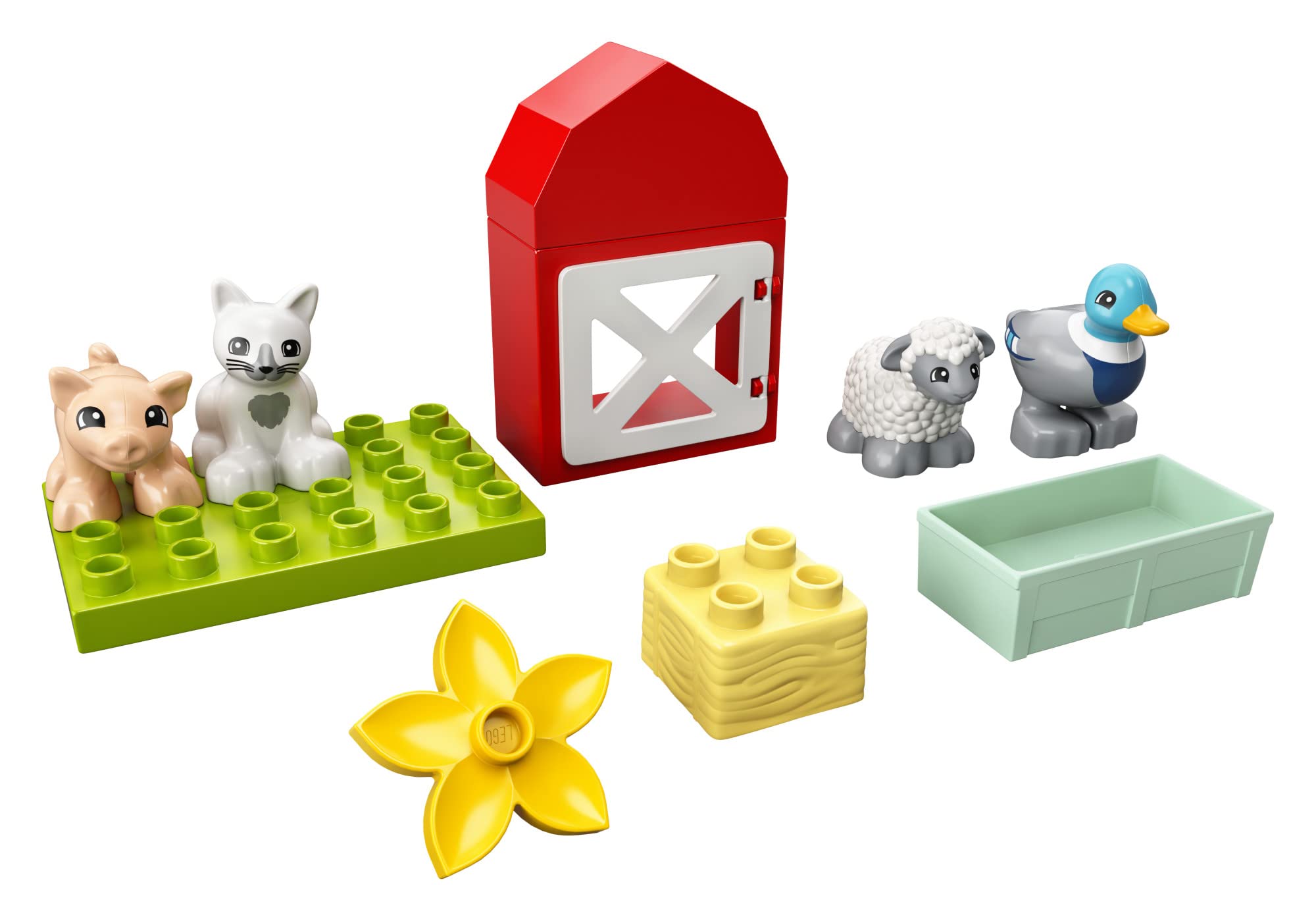 LEGO DUPLO Town Farm duck figure adds playful farm interactions