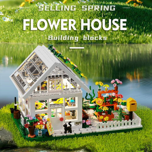 LEGPS YYDS city street view greenhouse layout for imaginative play