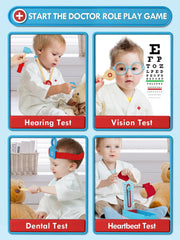 Lehoo Castle organ cards help kids identify body parts during play.
