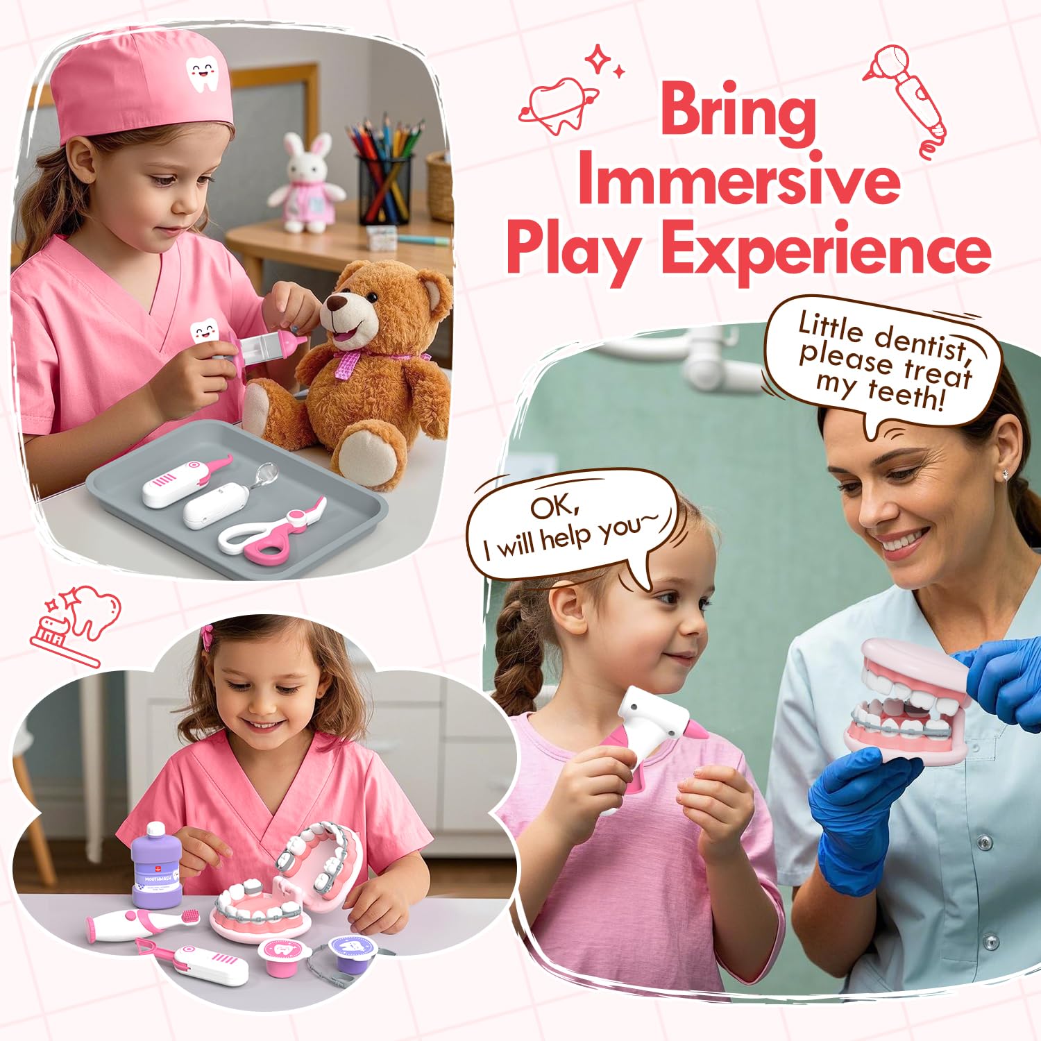 Lehoo Castle toddler pretend play kit is ideal for birthdays and Christmas gifts