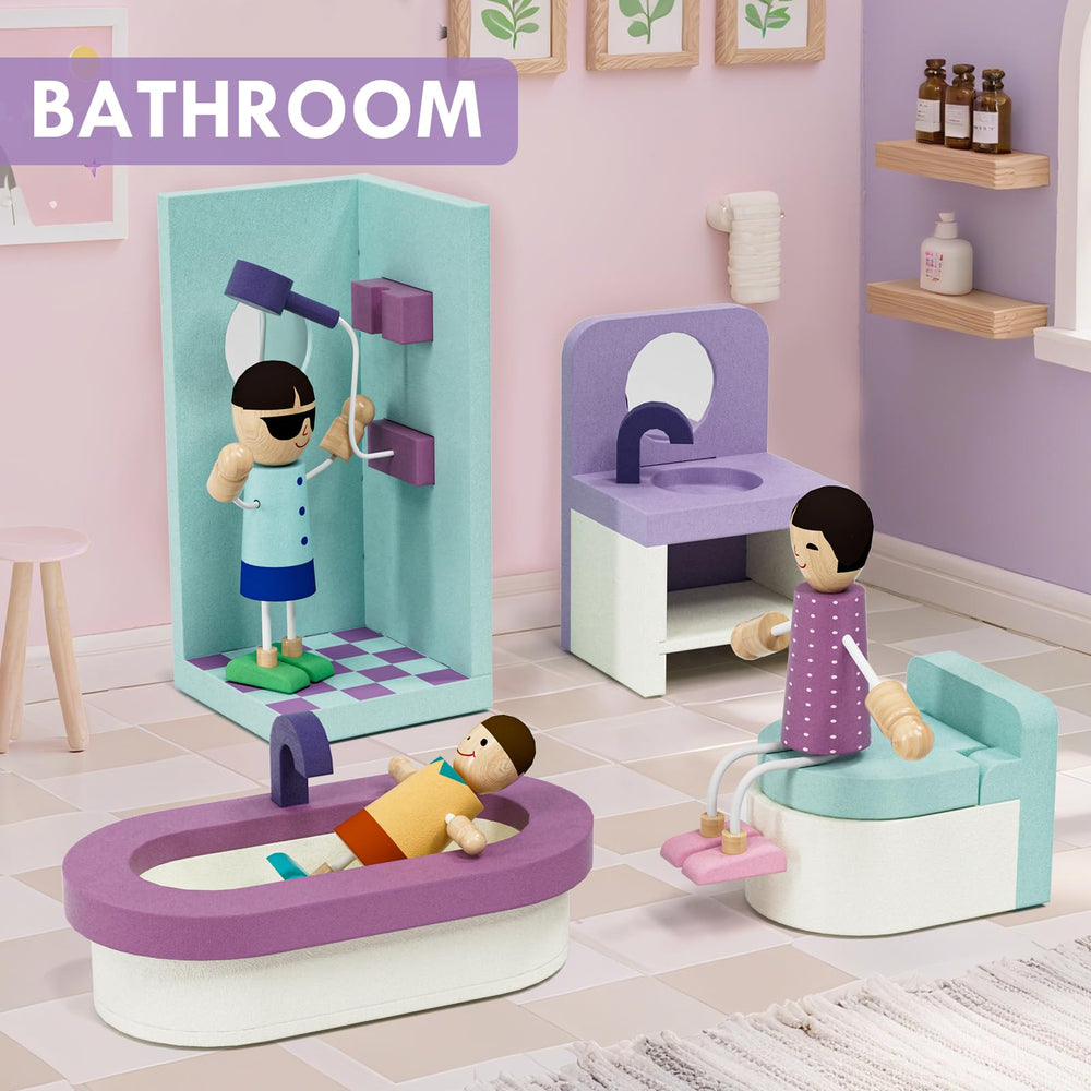 Lehoo Castle kitchen accessories spark pretend cooking with movable pots.