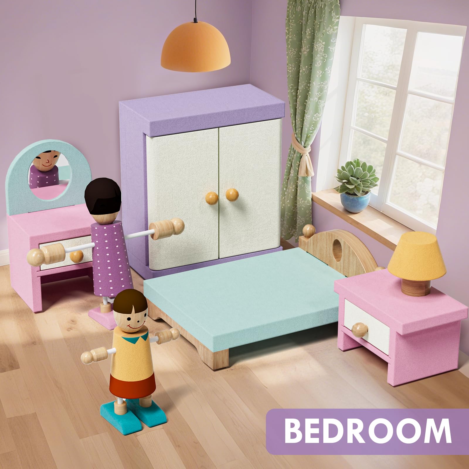 Lehoo Castle nursery toy supports gentle role-play with soft textures.