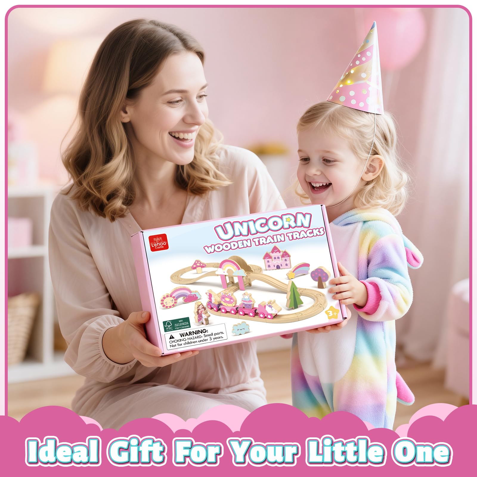 Lehoo Castle double-sided printing provides durable, premium finish for busy play sessions