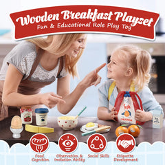 Lehoo Castle fruit cutting setup encouraging interactive learning with open-ended play.