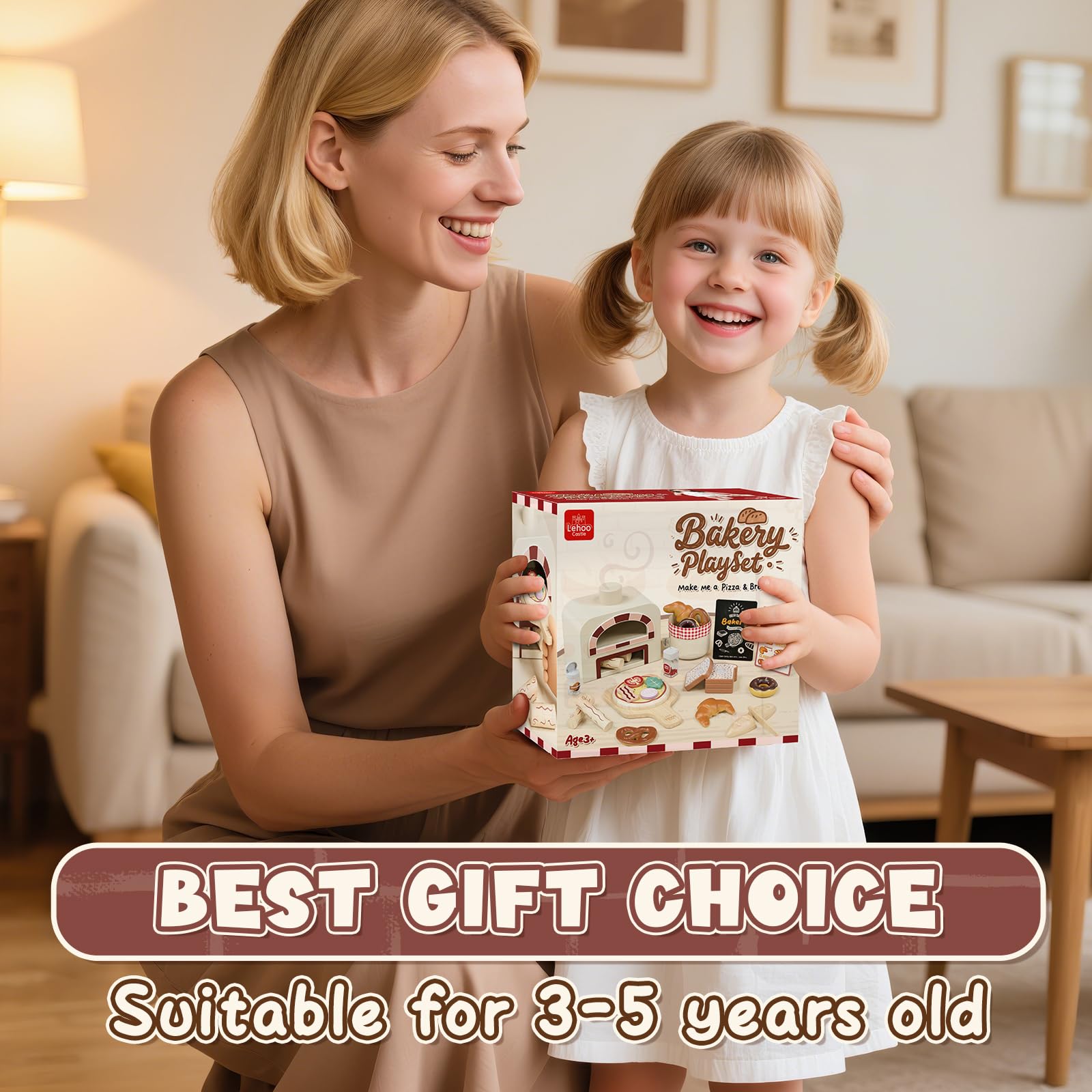 Lehoo Castle gift idea for kids aged 3-6 to spark imaginative play