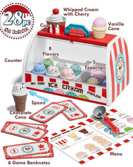Lehoo Castle ice-cream scoops with vibrant colors to inspire flavor storytelling