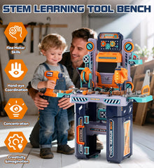 Lehoo Castle open tool tray highlighting organized storage during cleanup and play.