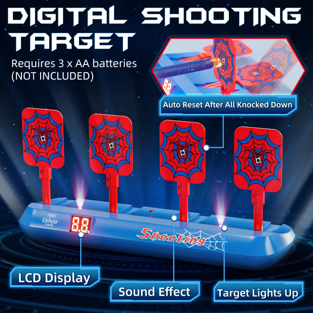 Lehoo Castle Nerf Target with four reactive targets for quick-fire practice