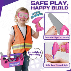 Lehoo Castle pretend tools ensure safe, sturdy play for curious kids