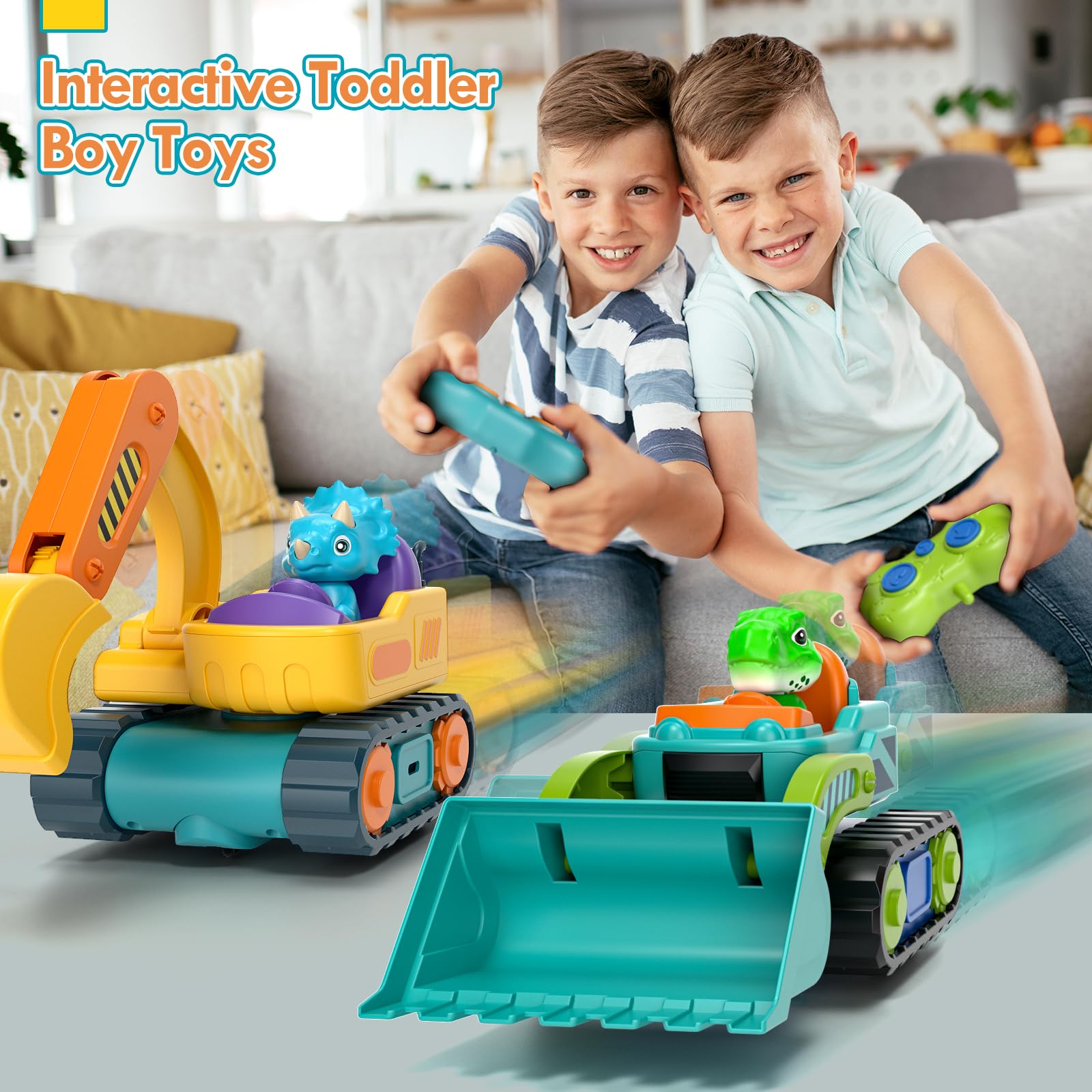 Lehoo Castle RC cars 2-pack for shared indoor racing and playtime.