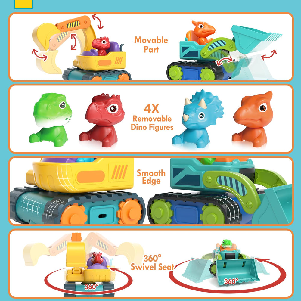 Lehoo Castle 360-degree rotating seat design for varied play dynamics.