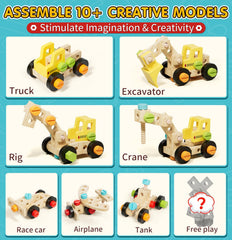 Lehoo Castle screwdriver toy promotes fine motor practice and hand-eye coordination