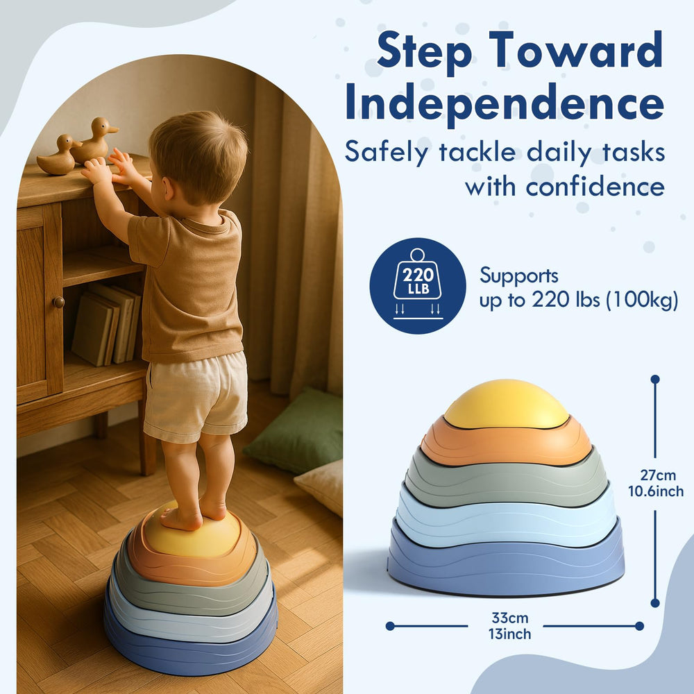 Lehoo Castle stones suit indoor or outdoor use for backyard adventures.