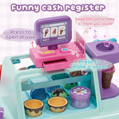 Lehoo Castle toppings and cones set adds colorful dessert options for play.