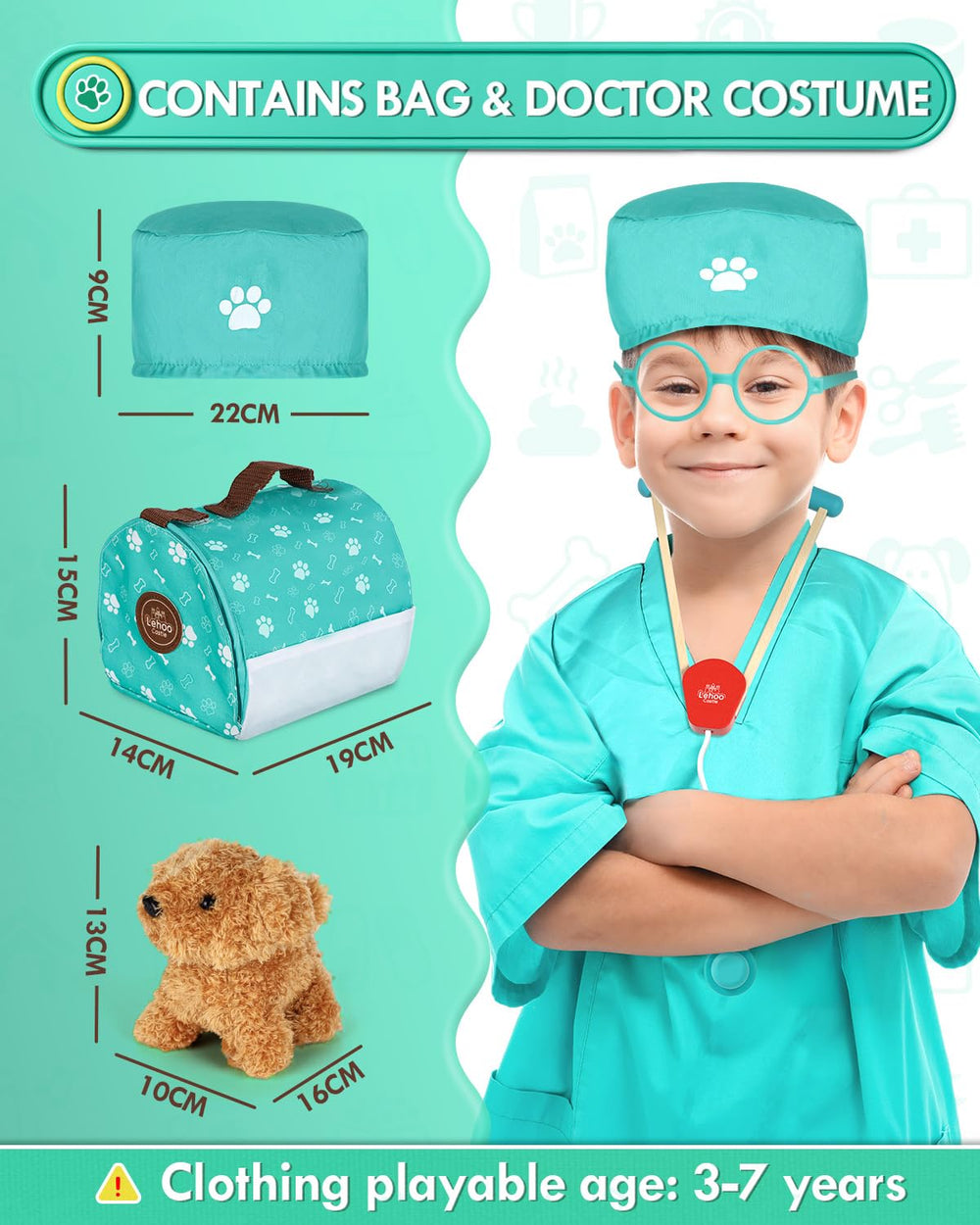 Lehoo Castle wooden syringe supports playful, careful care moments.
