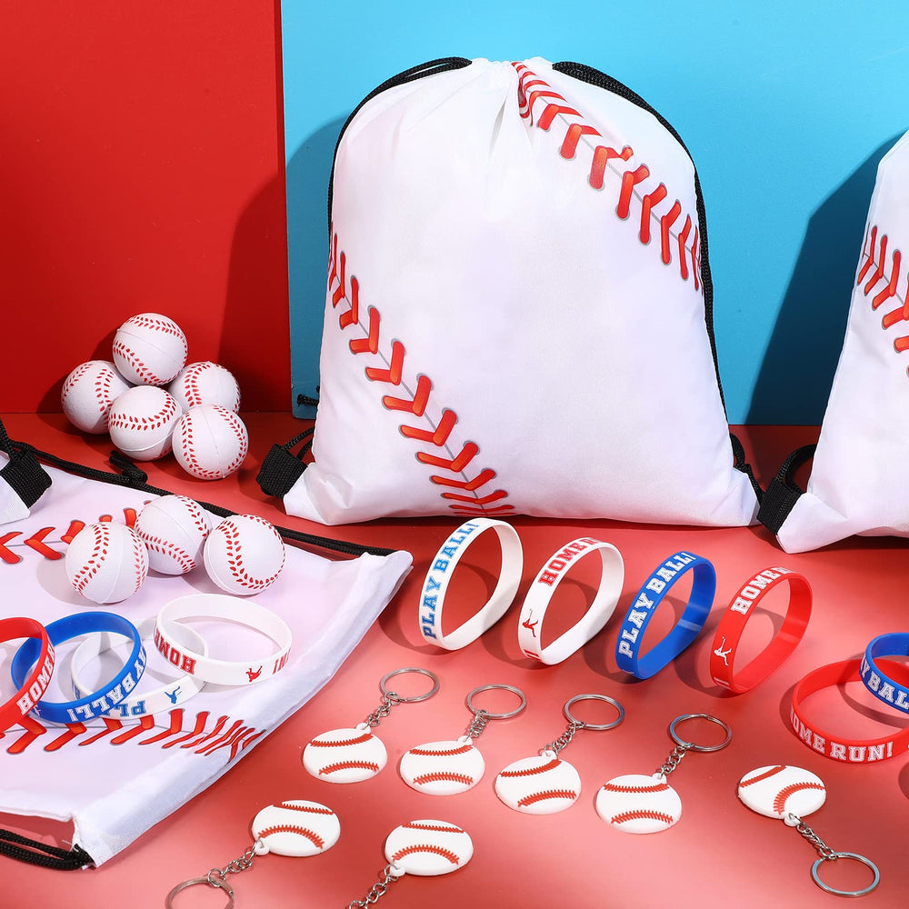 LEIFIDE four baseball design variations for party variety