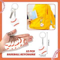 LEIFIDE baseball keychains are durable and portable for keys