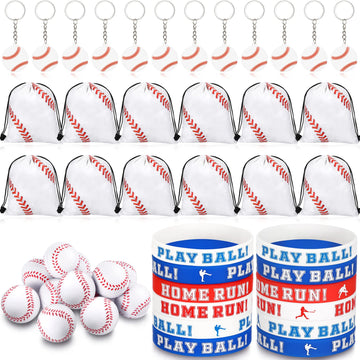 LEIFIDE baseball party favors package for complete celebrations and prizes