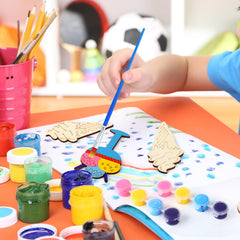Leinuosen complete ice cream party favor crafts kit for events