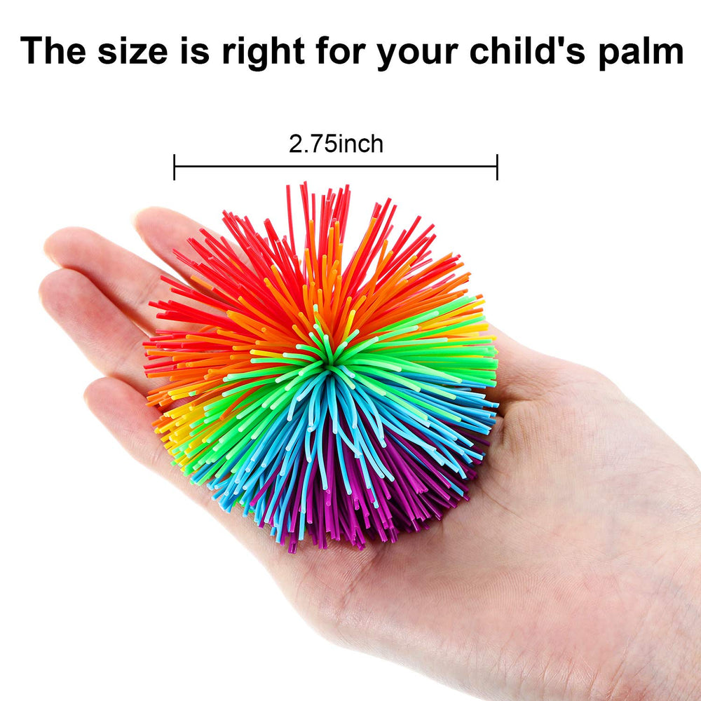 Leinuosen multicolor sensory balls used as party favors