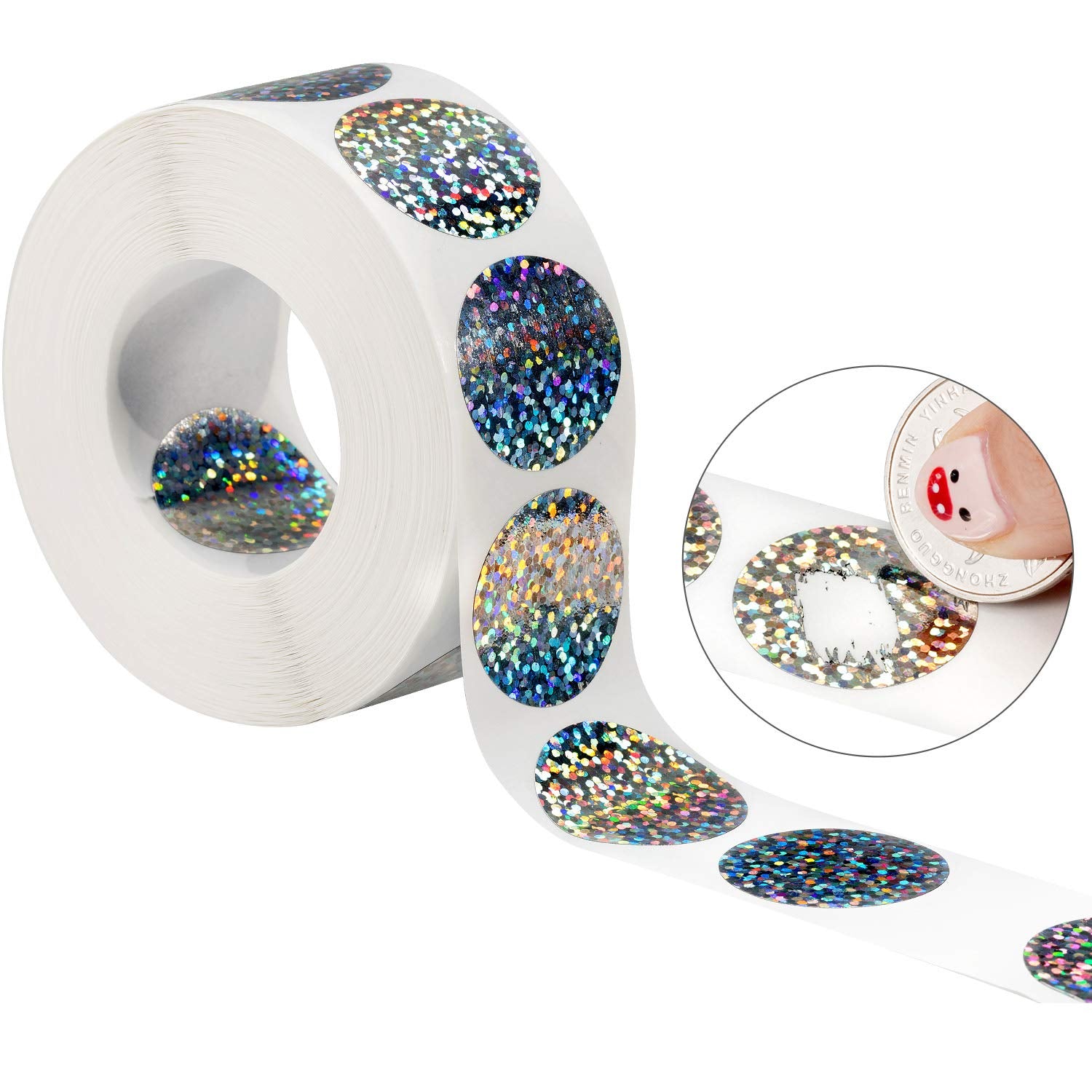 Leinuosen scratch-off stickers perfect for gift cards and event tickets