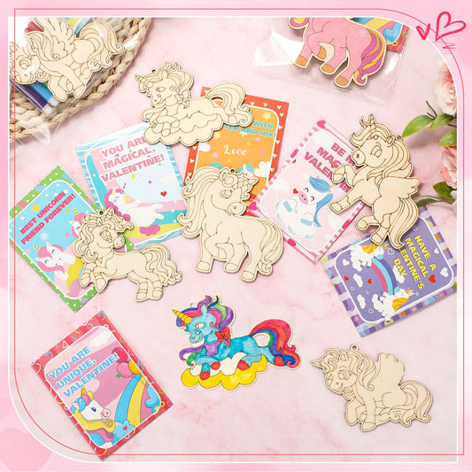 Leinuosen unicorn gift cards: clearly printed cards to pair with handmade gifts.