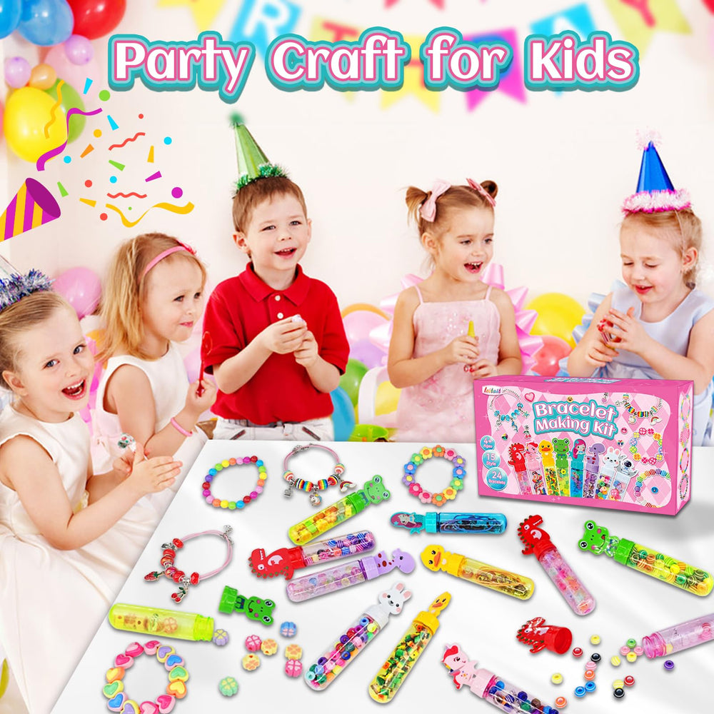 leitait friendship bracelet kit with colorful beads sparks sharing.