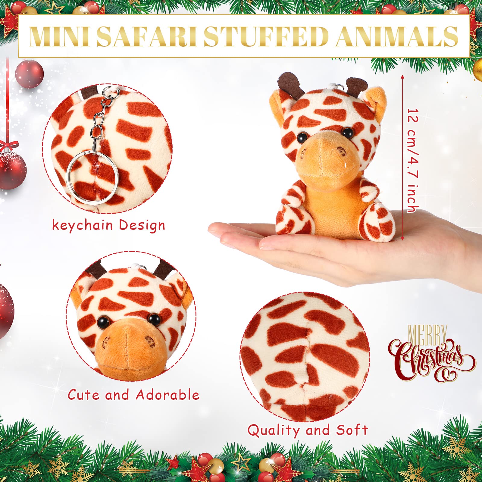 Leitee four-point-seven-inch plush keyring, attachable to keys and bags.