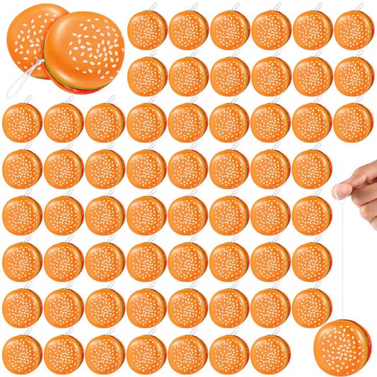 Leitee hamburger yo-yo 24 pcs—colorful party favors for celebrations and gifts