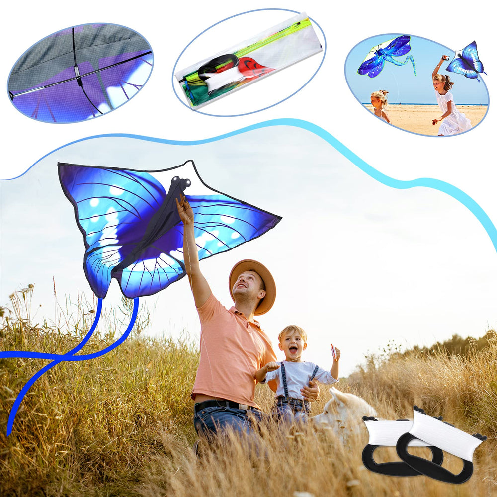 Leitee eagle kite 6-pack with bold visuals and smooth control for teens and adults.