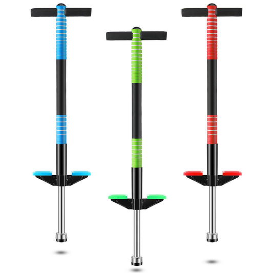 Leitee pogo stick kids blue outdoor use for balance and active play.