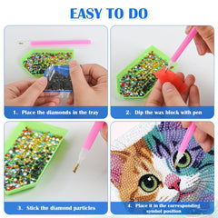 Leixonl Diamond Art Kit gift-ready packaging makes a thoughtful present.