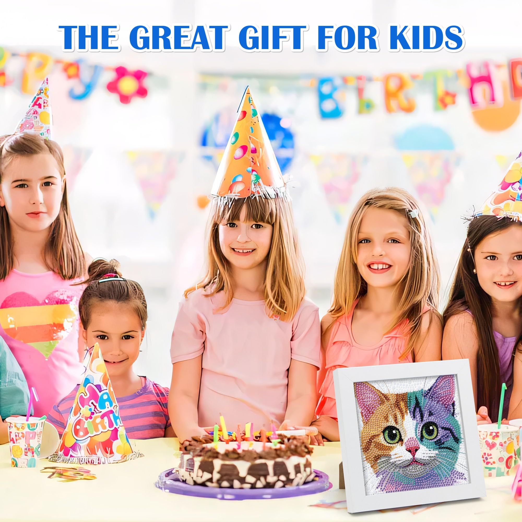 Leixonl Diamond Art Kit kid-friendly activity boosts focus.