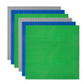 Lekebaby 10x10 green baseplate, durable surface for creative play.