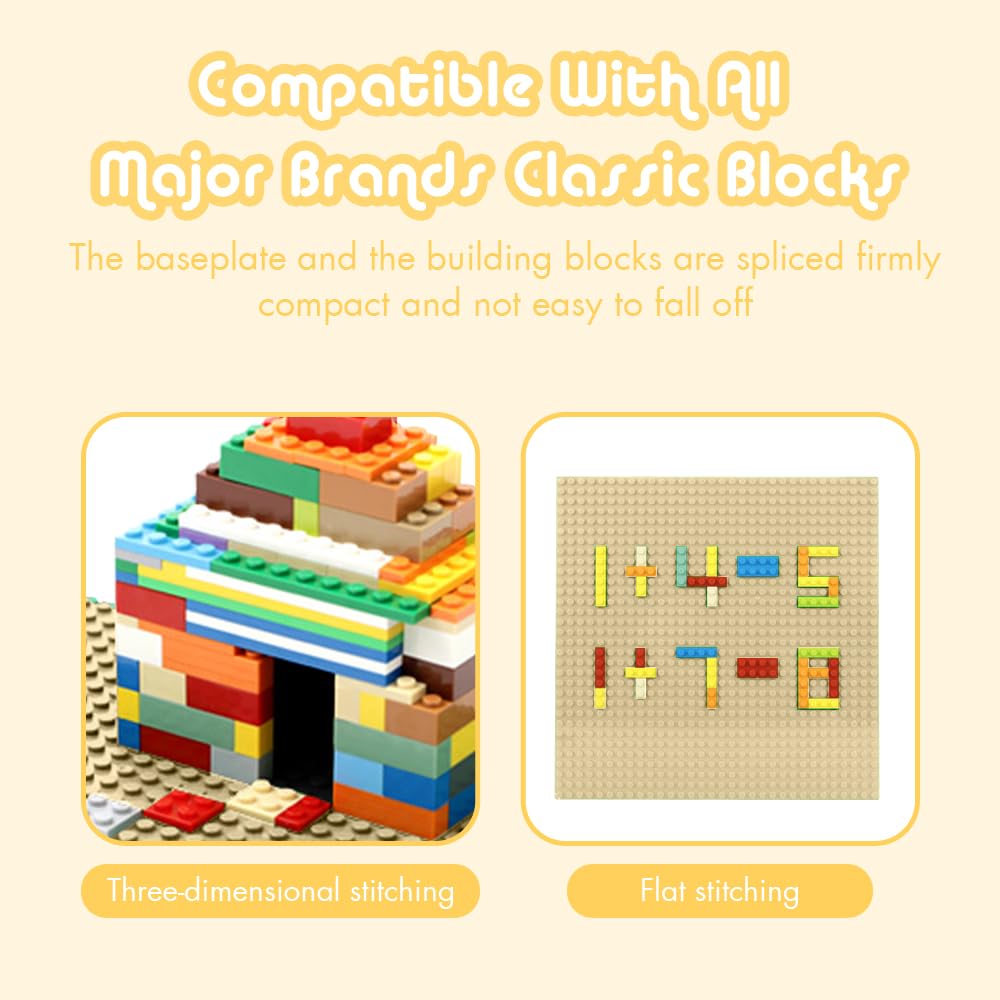 Lekebaby sandy baseplates suit play tables and classroom activities with compatibility