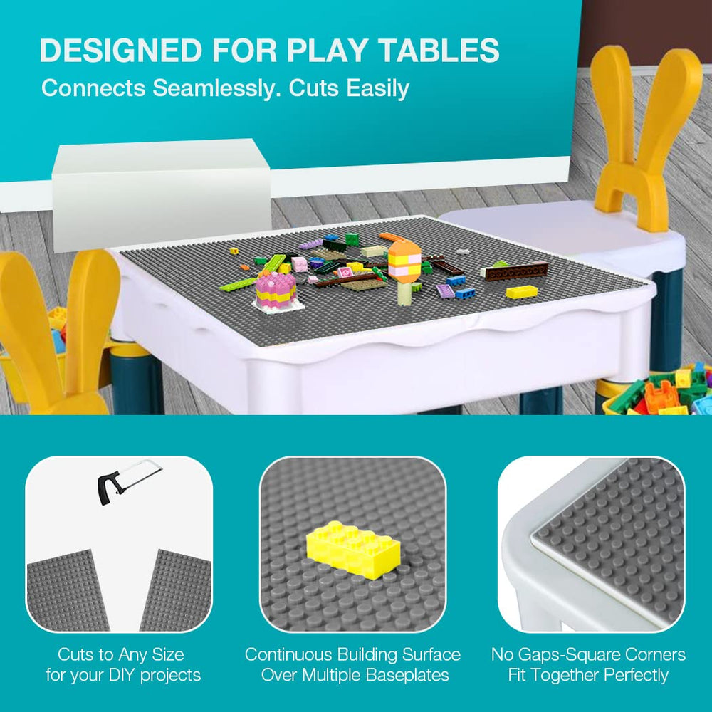 Lekebaby Classic Baseplates ready for cutting and gluing to fit custom shapes